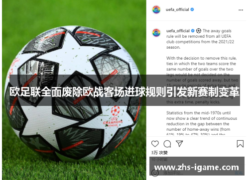 欧足联全面废除欧战客场进球规则引发新赛制变革